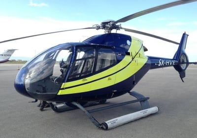 Private Helicopter Transfer: Paros to Santorini 2