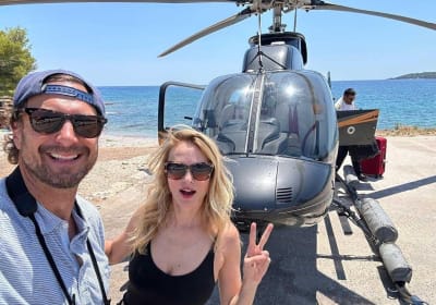 Private Helicopter Transfer: Naxos to Folegandros 2