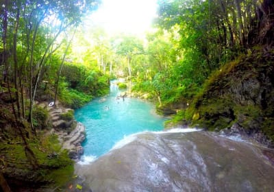 Guided Zipline and Blue Hole Waterfall Adventure 2