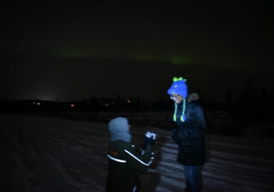 Murphy Dome Northern Lights Viewing 2