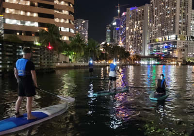 Miami Nighttime Paddleboard Adventure 2