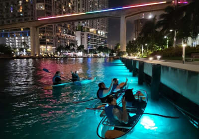 Miami LED Light Kayak Night Tour 2