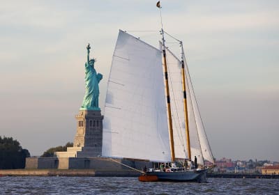 New York Day Sail to the Statue of Liberty on Schooner America 2