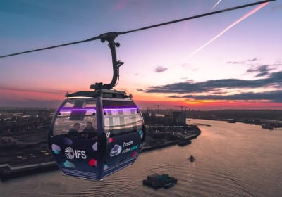 London IFS Cloud Cable Car Experience 2