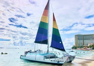 Sunset sail Aboard Manakai Catamaran 2