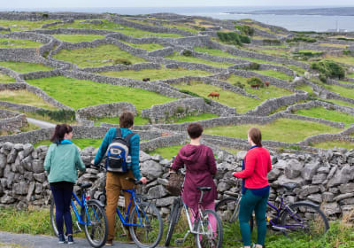 Cycling Inishmore Island. Aran Islands. Self-guided. Full day. 2