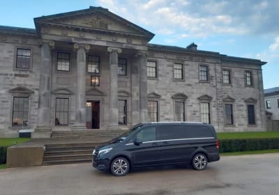 Shannon Airport to Ballyfin Demesne Premium Car Service. 2