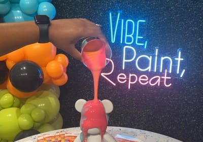 Drip Bear Paint & Sip Experience 2