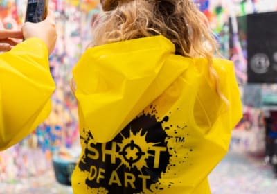 Private Shooting Airsoft Paint Gun and Spinning Art in Houston 2