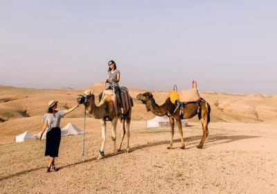 Sunset Camel Ride in Agafay Desert 2