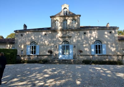 Château Siran estate surrounded by vineyards in Margaux Bordeaux