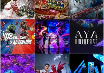 IMG Worlds of Adventure and AYA Universe Combo Experience in Dubai