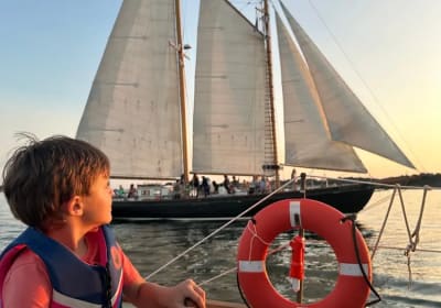 Sailing on Historic Schooner Yacht in Salem, MA 2