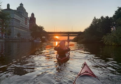 Sunset Kayak Tour in Stockholm City 2