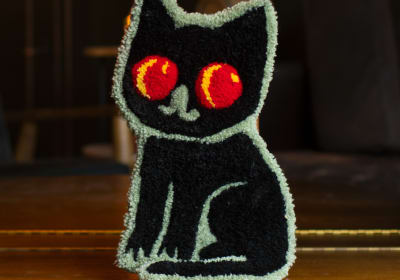 Halloween Rug Tufting Workshop in Brooklyn 2