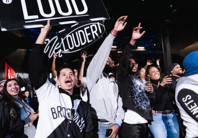 Brooklyn Nets Basketball Game at Barclays Center 2
