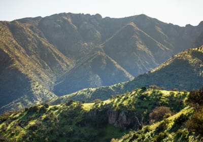 Trekking Parque Guay Guay Santiago Chicureo Views 2