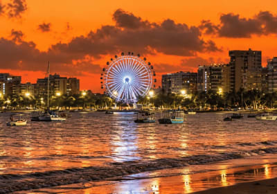 Entrada a la rueda gigante de Maceió 2