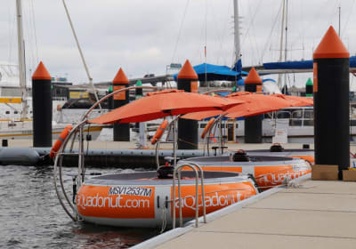 Aqua Donut BBQ Boat Hire Melbourne 2