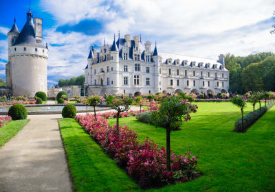 Chenonceau Castle spanning the River Cher