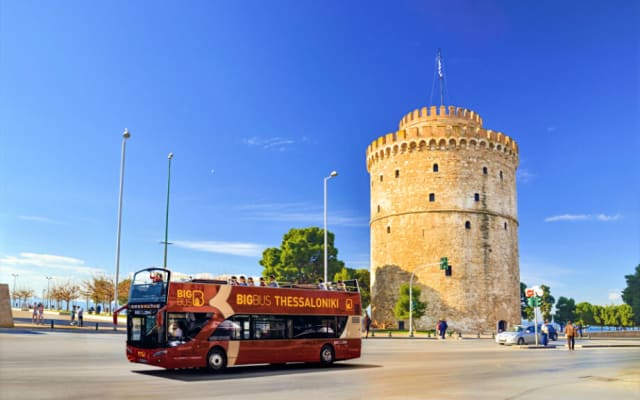Thessaloniki 48-Hour Hop-on Hop-off Bus Tour & Night tour