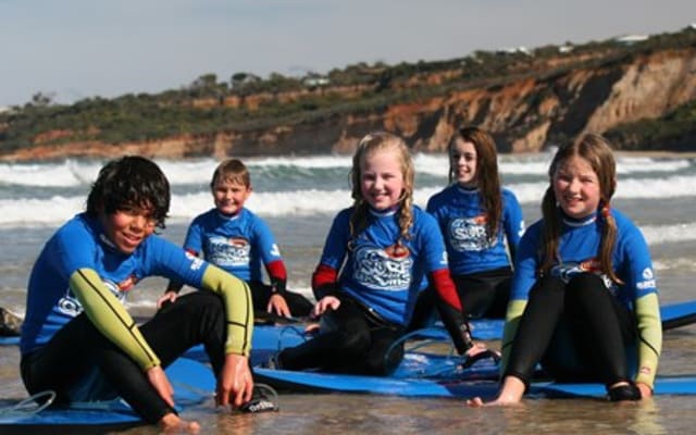 Anglesea Kids Beginner Surf Lessons