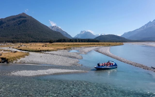 Glenorchy & Paradise Scenic Tour w/ Dart River Jetboat.