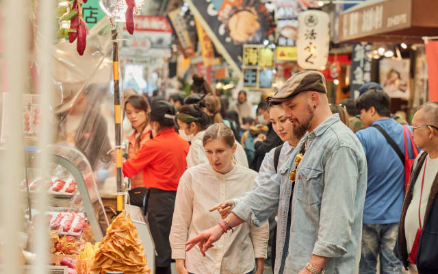 Osaka Private & Personalized 4-Hour Walking Tour with Guide