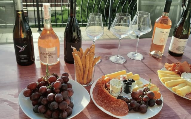 Villa Wine tasting