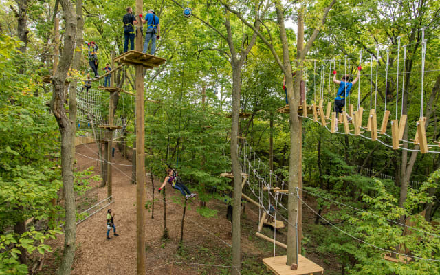 Try it ticket at TreeRush Adventures Park near Omaha