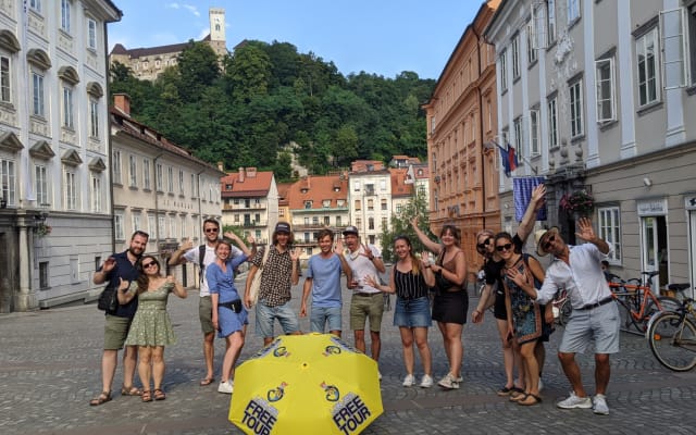 Ljubljana Old Town & Castle Free Tour