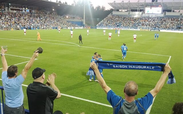 CF Montréal Football Game at Stade Saputo