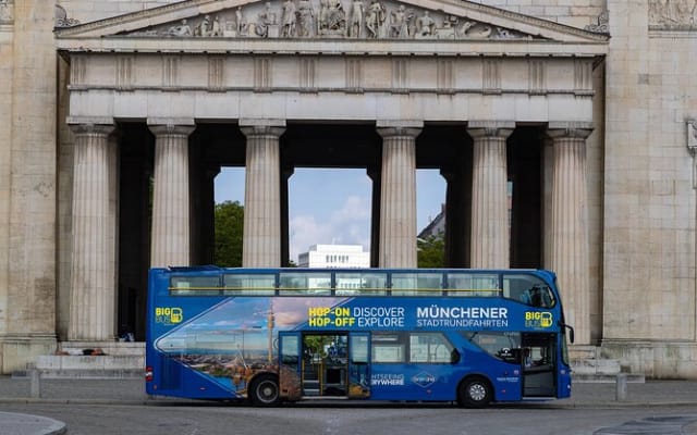 Discover Munich: 24hr Hop-On Hop-Off Sightseeing Bus Tour