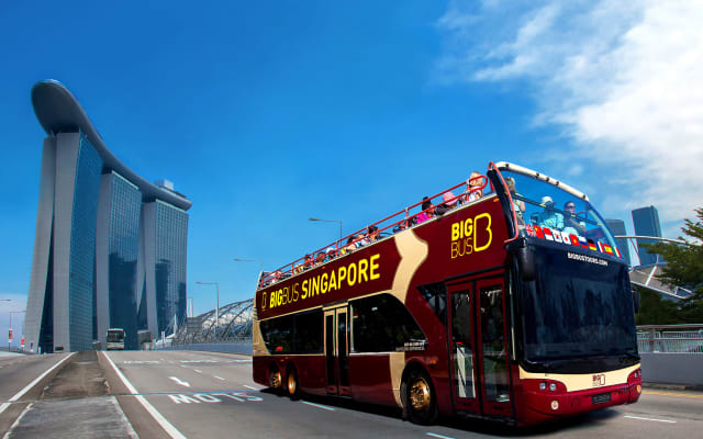 Singapore Discover: 1-Day Hop-On Hop-Off Sightseeing Bus Tour