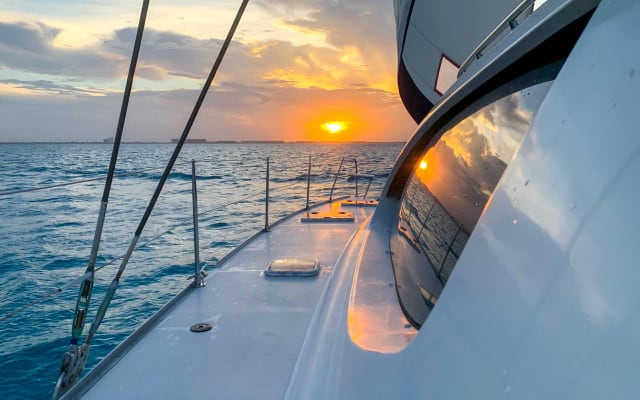 Cancun Luxury Sunset Catamaran Cruise