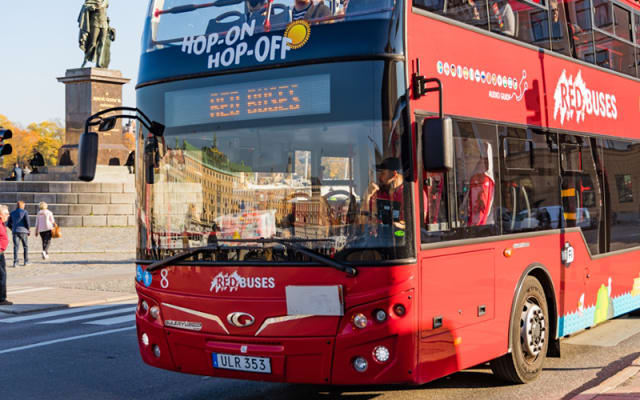 RED Sightseeing Stockholm Hop-On Hop-Off Bus