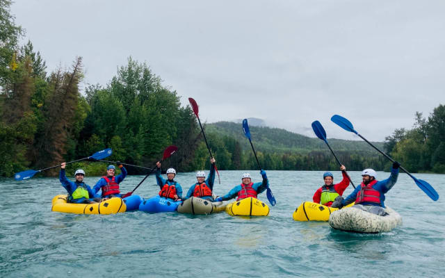 Packrafting Kenai River