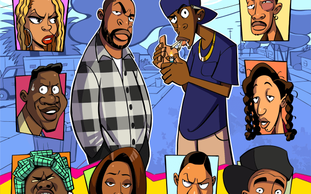 "Friday" Houses,  Boyz N the Hood Limo Party Bus Tour (10+)