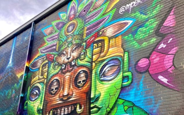 Denver Graffiti Tour + Chocolate Tasting & Beer Garden Visit