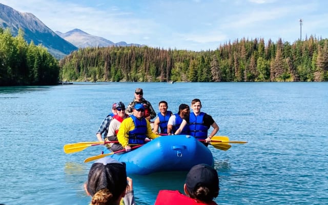 Rafting Kenai River