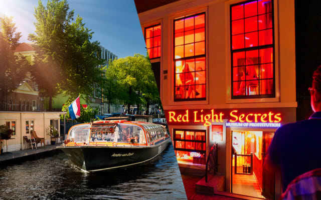 Red Light Secrets + Amsterdam Canal Cruise