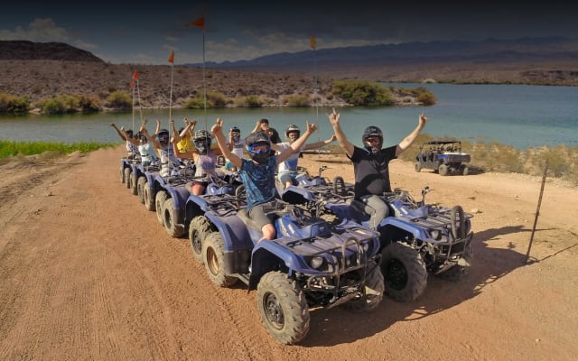Lake Mead National Park ATV Tour w/ Grand Canyon Helicopter