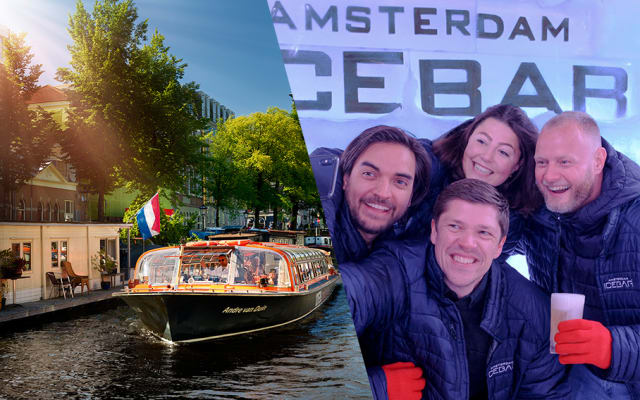 Amsterdam Icebar + Canal Cruise