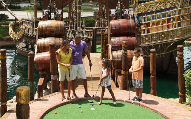 Pirate's Cove Adventure Golf Entry Ticket - Orlando