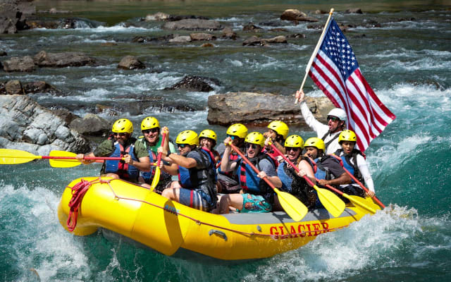 Half Day Whitewater Rafting near Glacier National Park