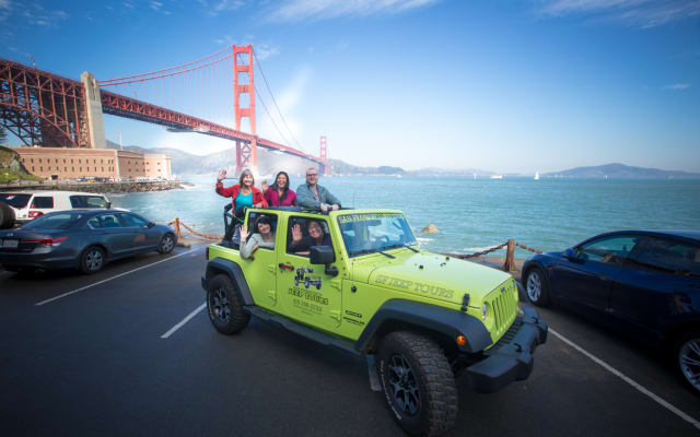 Private San Francisco City Tour by Open-Air Jeep (Max 6)