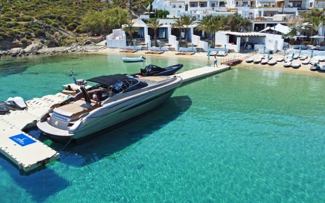Private Half Day Riva Yacht Experience in Mykonos