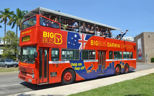 Darwin Premium Ticket: 2-Day Hop-On Hop-Off Tour by Open-Top Bus