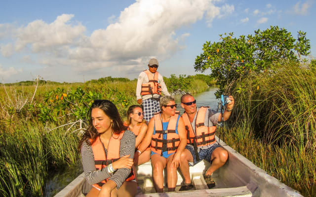 Private River Floating at the Secret Ruins & Canals of Muyil