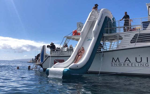 Molokini Crater & Turtle Town Snorkel and Slide Adventure